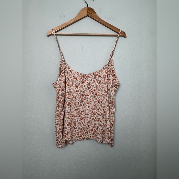 Reformation Rovino Floral Strappy Blouse in Fairy Size XL - Picture 8 of 14